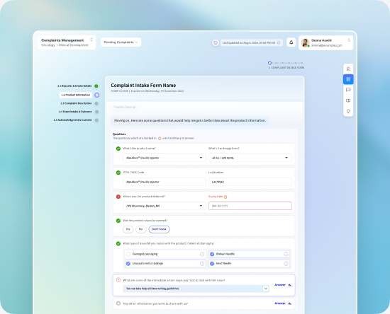 Building an enterprise complaints portal without sacrificing compliance or human judgment.