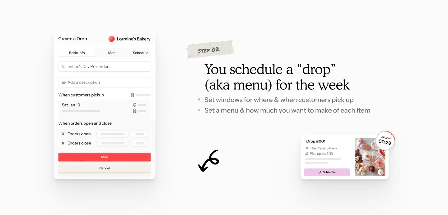 Designing clarity into a new food business model — so the website… — image 5