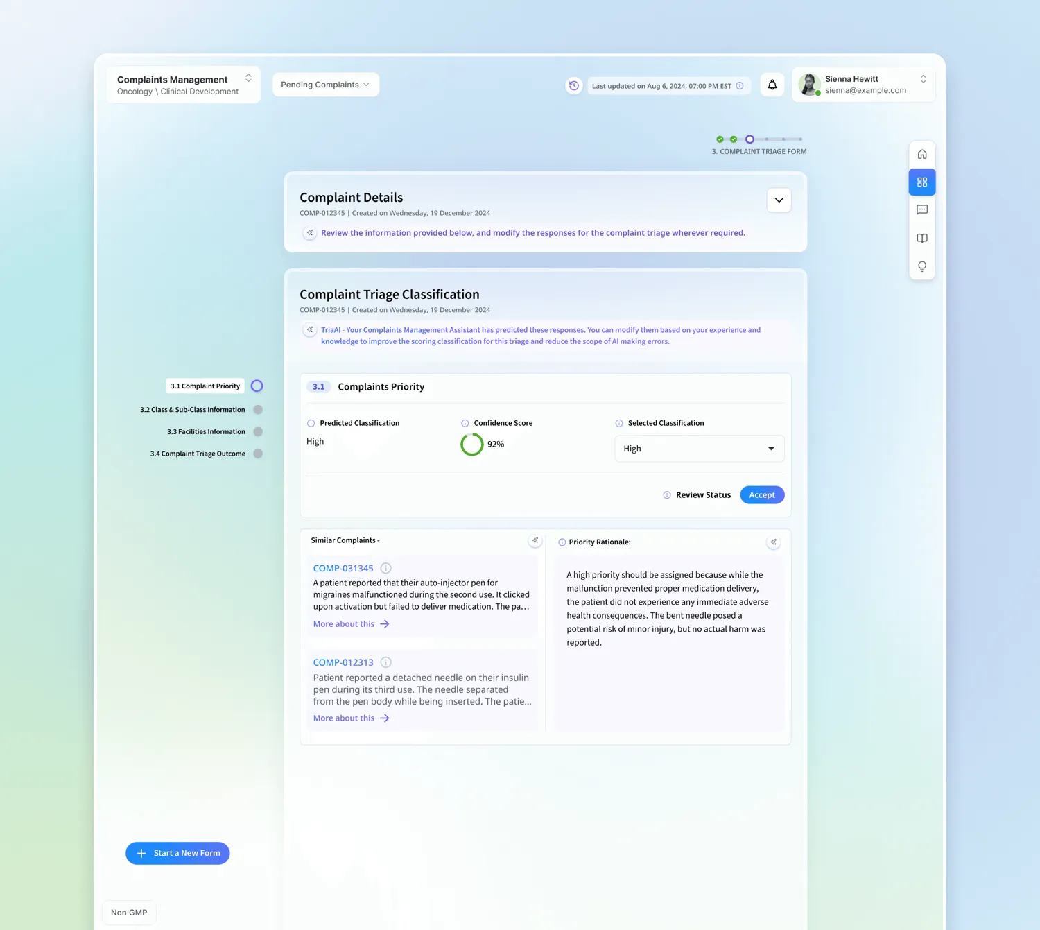 Building an enterprise complaints portal without sacrificing compliance or human judgment.
