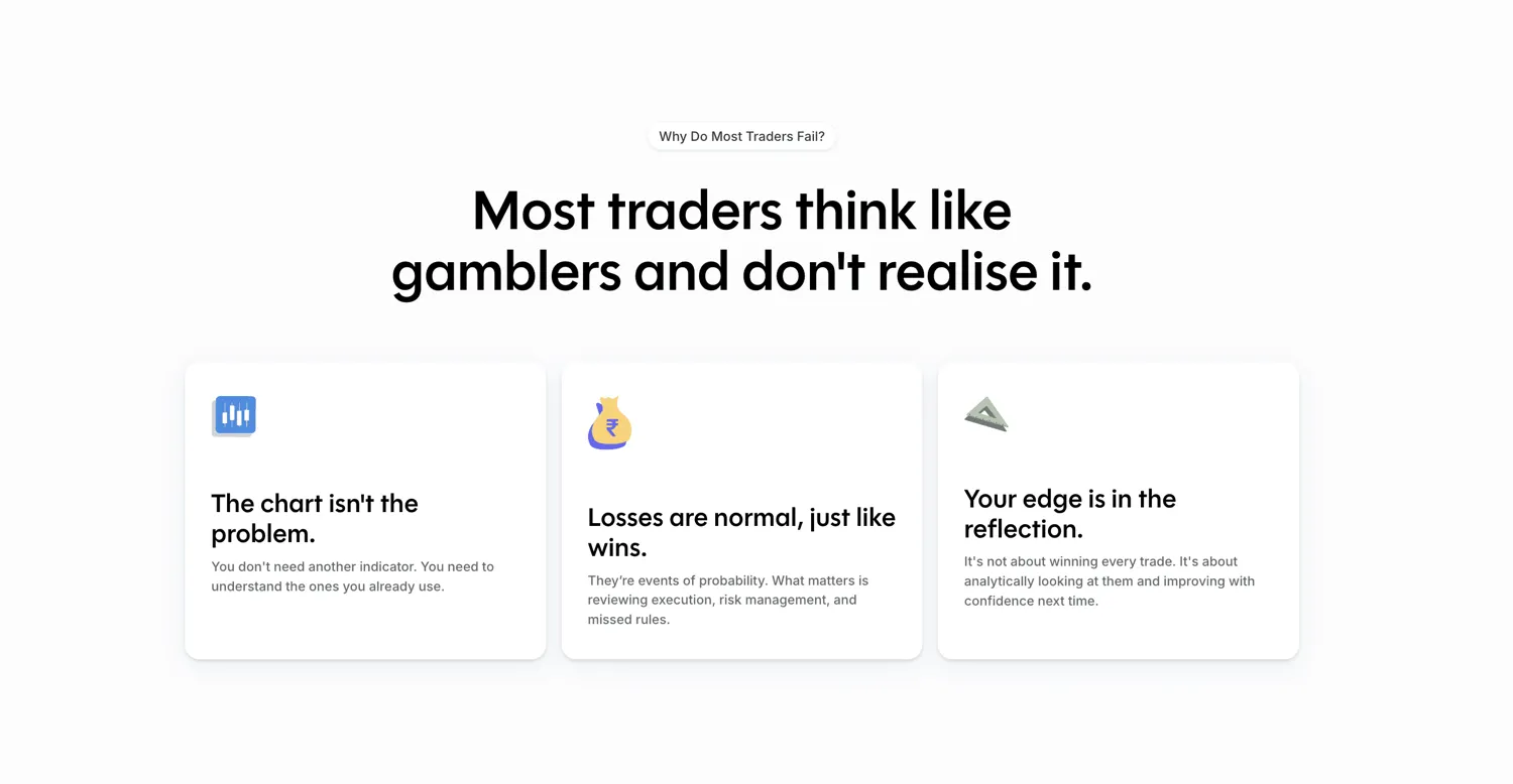 Making trading education feel credible in a category built on hype.