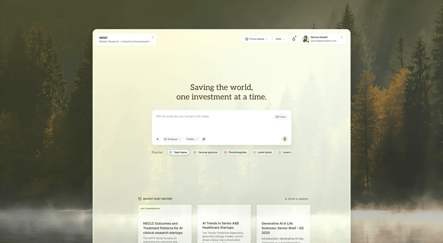 GenAI Knowledge Mining Tool for VC & PE Firms
