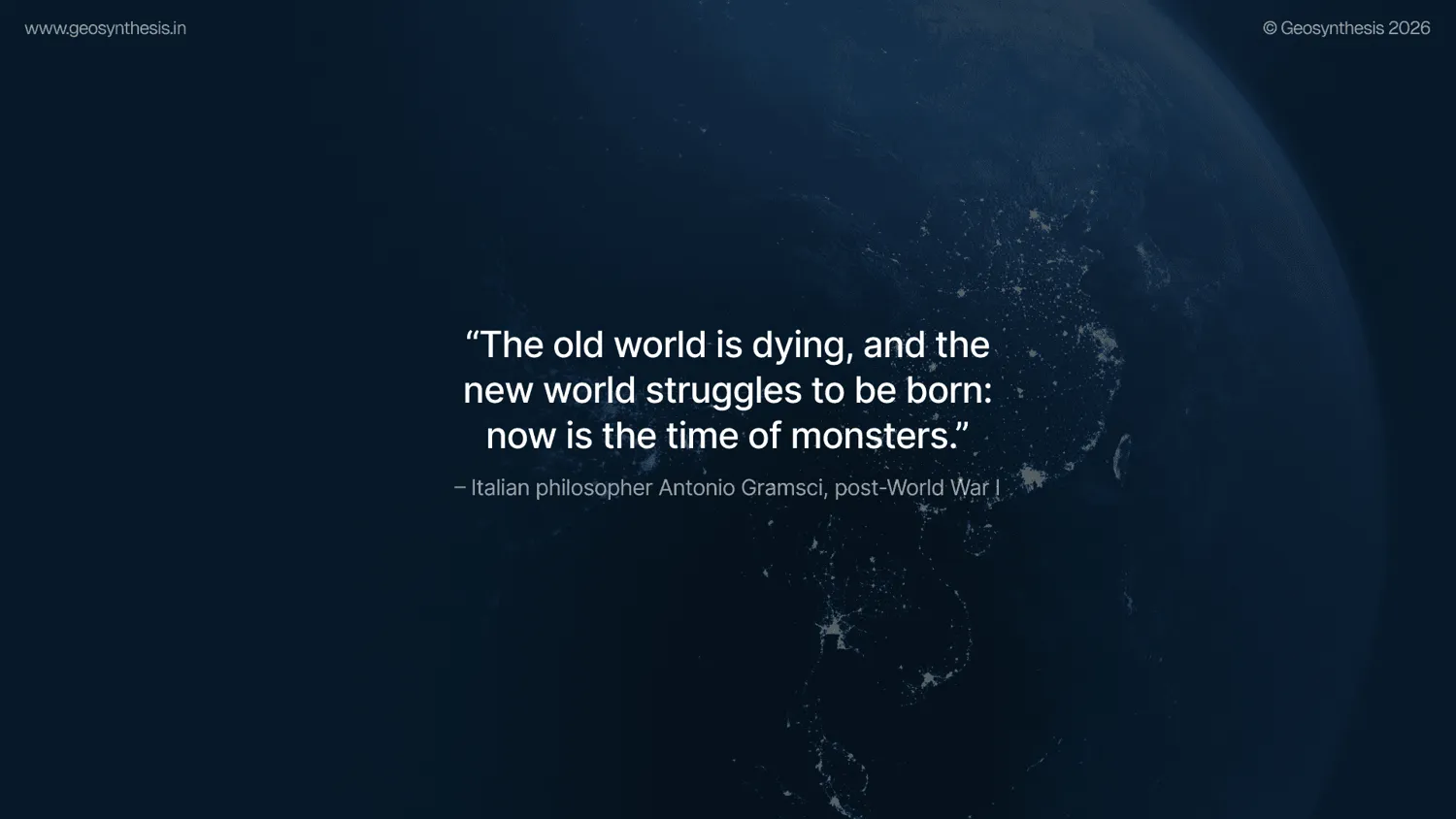 Brand Identity System, Website & Pitch Deck for a Geopolitical… — image 8